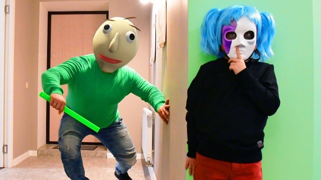 Салли Фейс ПРОТИВ Балди! Пять ночей в школе с учителем Балди!