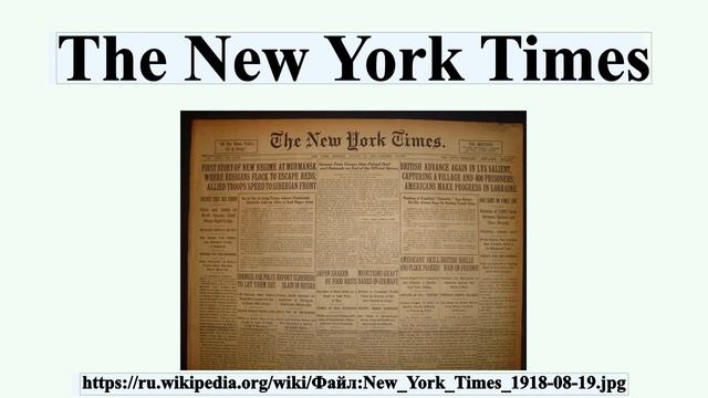 The New York Times