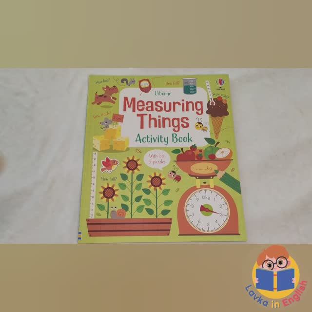 Measuring Things Activity Book Usborne