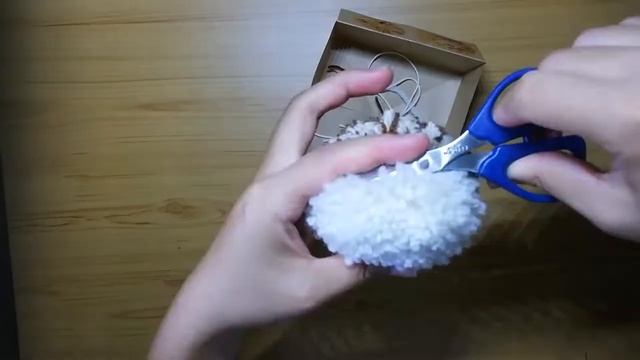 ポンポンハリネズミの作り方♪講習会前に見てみてね！