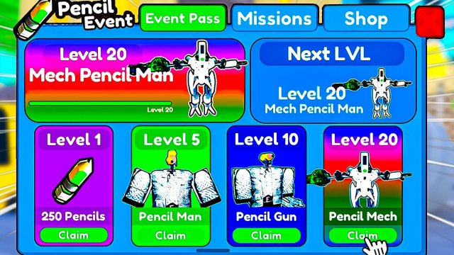 🤩ЭТО НОВЫЙ *Pencil Event Pass* В Toilet Tower Defense! Пенсил ивент в туалет товер дефенс в роблокс