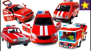 Про пожарные машинки для детей Все серии подряд Fire trucks