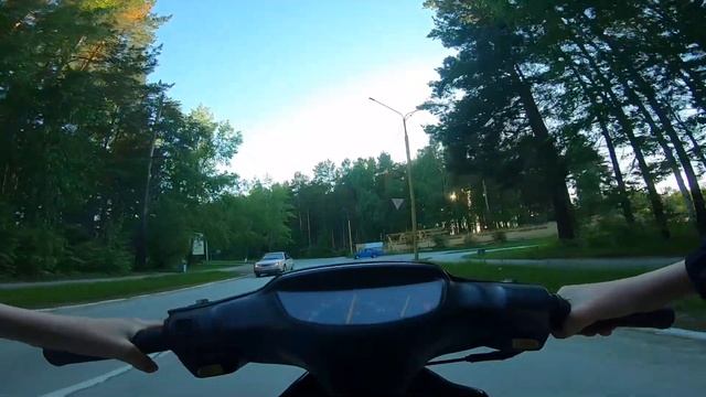 ЗАПРАВИЛСЯ 95 БЕНЗИНОМ КАК ЕДЕТ СКУТЕР #HONDA #DIO