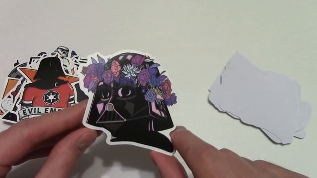 Наклейки Звёздные Войны с AliExpress Star Wars Распаковка Обзор