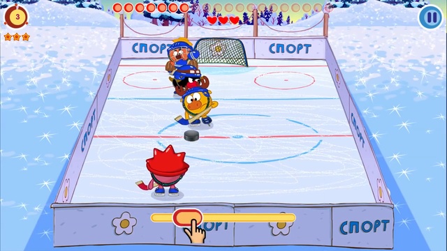 Смешарики_ Зимние игры для детей! (Новая игра на iOS и Android)