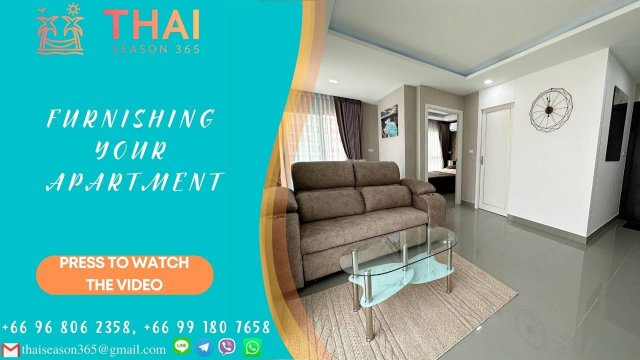 Furnishing your apartment in Pattaya 🔑 Меблирование вашей квартиры. Квартира под ключ в Паттайе!