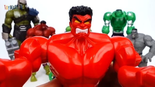 Hulk Toys Collection~! Grrrr No One Is Match For Hulk - ToyMart TV