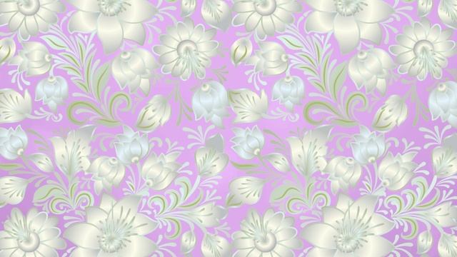 Футаж. Цветочный фон 61