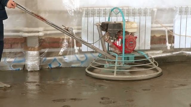 Монтаж промышленных бетонных полов (топпинг полы)