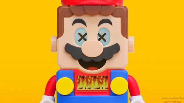 LEGO Super Mario Comparison (Original vs. LEGO)
