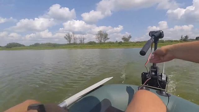 Небольшой тест лодочного электромотора Haswing Protruar 1.0 65lbs