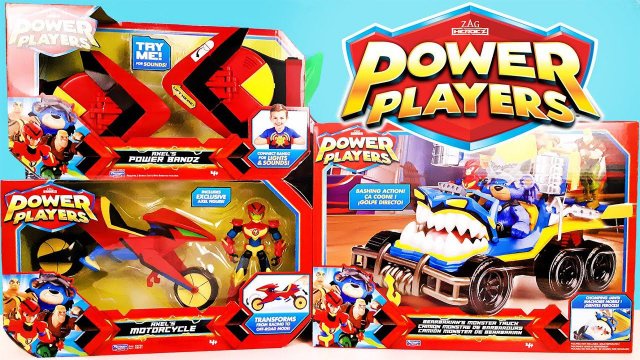 КРУТЫЕ ИГРУШКИ POWER PLAYERS от TOY.RU 2021! Игровые наборы, байк и тачка по мультику ПАУЭР ПЛЕЙЕРС