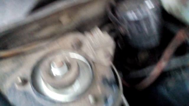 Как натянуть ремень генератора. На Калине 16 кл.