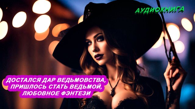 Получила ведьмовской дар, пришлось стать ведьмой, любовное фэнтези, городское фэнтези, аудиокнига