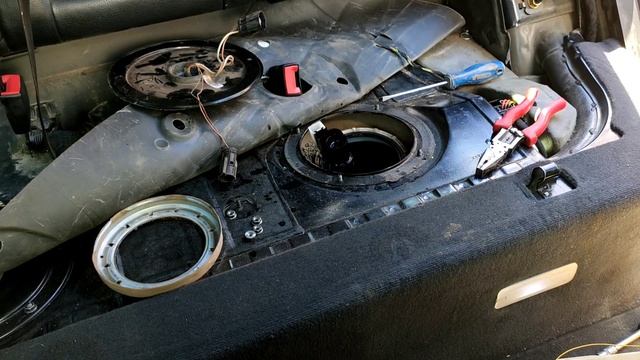 ремонт датчика уровня топлива bmw x5 e53