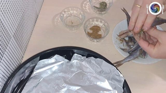 Рыба путассу в фольге