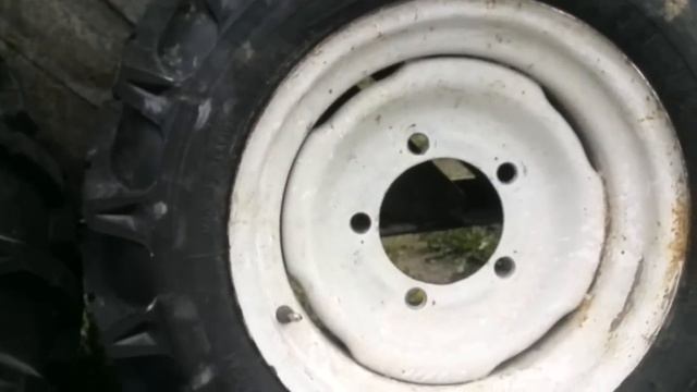 Большие 16 дюймовые колеса  на мотоблок Беларус-09 МТЗ