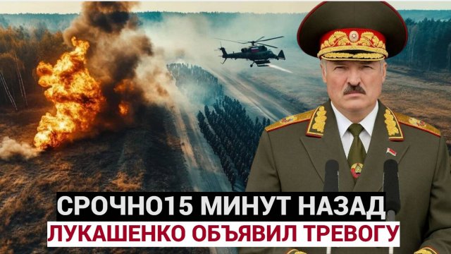 МОЛНИЯ! 4 МИНУТ назад ГРЯНУЛА БЕЛАРУСЬ! Лукашенко ОБЪЯВИЛ ЭКСТРЕННУЮ СИРЕНУ по всем фронтам