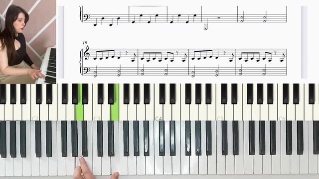 Король и Шут - Лесник КАК ИГРАТЬ песню на пианино ? | разбор с нотами для взрослых