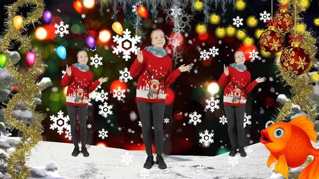 Новогодние Танцы с Дариной Шарики фонарики