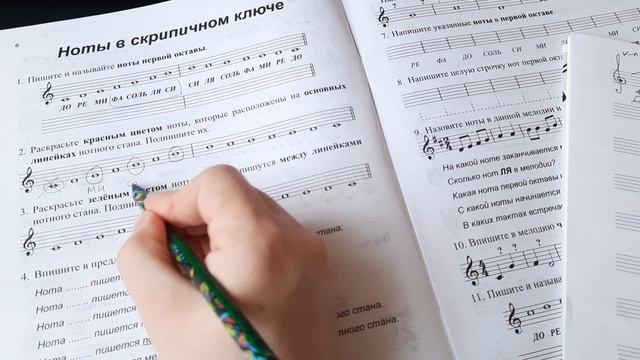 Нотная грамота за 10 минут. Изучим ноты ПЕРВОЙ ОКТАВЫ.