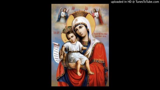 О, Всепетая Мати (Хор Святогорской Лавры)