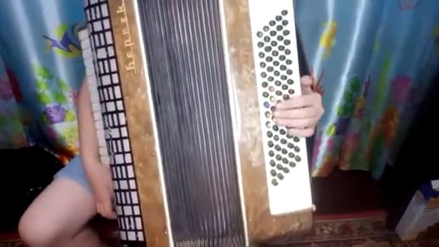 Гамма ДО МАЖОР на аккордеоне.