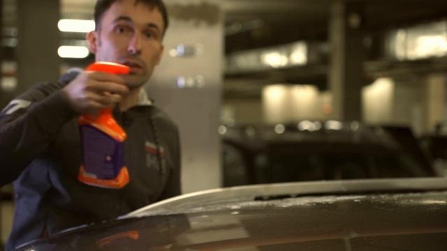 Как удалить известковый налет с машины
