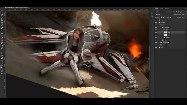 СДЕЛАЛ АРТ ДЛЯ NANCY NOVIKOVA (SPEEDART)