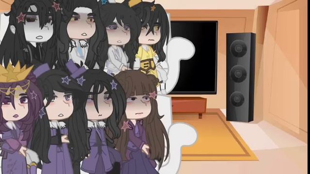 mdzs react to Wei Wuxian as He Xuan/🇷🇺/ ч.о/by _inksans_