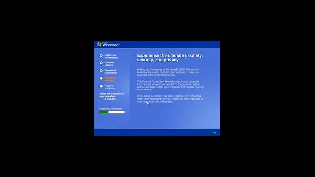 Самая первая версия Windows Vista!