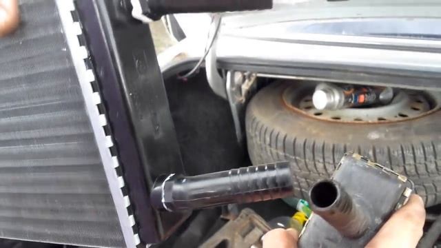 Волга ГАЗ 31105 Быстрая замена радиатора печки