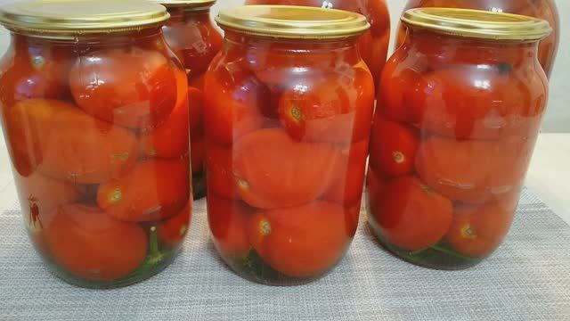 Маринованные помидоры. Простой рецепт!