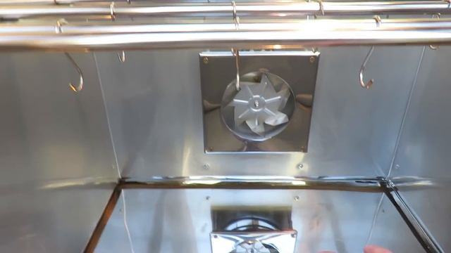 Коптильня для холодного и горячего копчения с нержавейкой и конвекцией внутри | Обзор