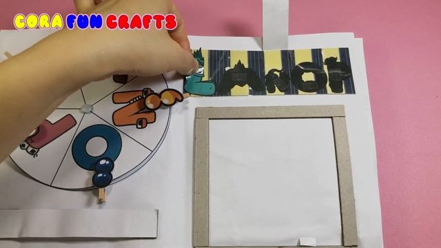 Alphabet Lore Game Book / DIY Alphabet Series Paper Games / DIY Cute Gaming Book