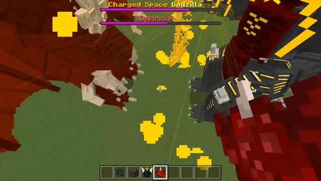 ЭВОЛЮЦИЯ АТОМНОГО ДЫХАНИЯ ГОДЗИЛЛА В МАЙНКРАФТ Шин годзилла shin godzilla minecraft