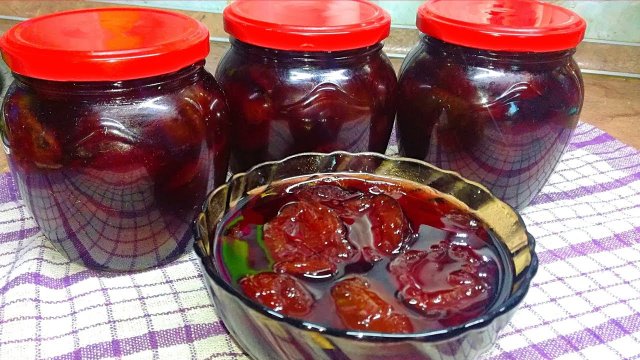 Варенье из сливы на зиму, лучший рецепт. Сливовое варенье без косточек