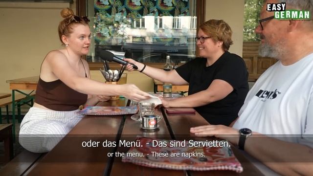 Ordering in a Restaurant in Slow German | Super Easy German 236