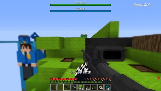 ?ЧАНКИ ВОЕННЫХ vs ЧАНКИ ПОЛИЦЕЙСКИХ В МАЙНКРАФТ! ШЕДИ ЛЕСКА И НУБИК ТРОЛЛИНГ ПРОТИВ MINECRAFT