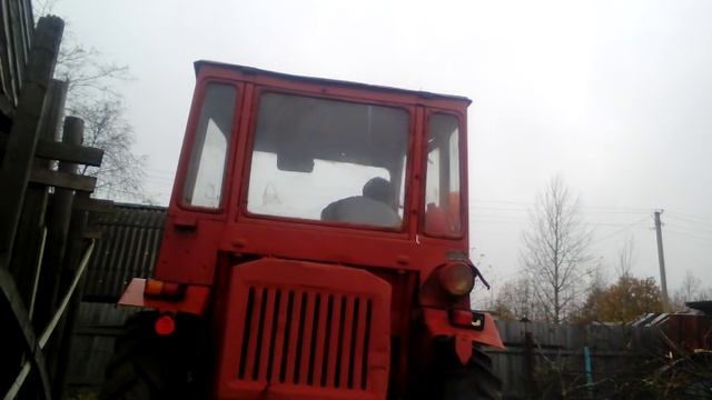 Слив Масла в Тракторе т-16