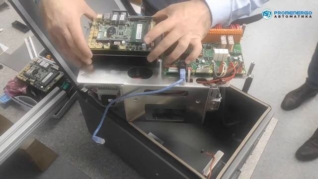 Ремонт контроллера робота Universal Robots. Промэнерго Автоматика