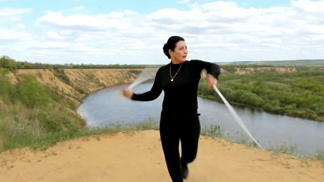 Донская казачка. Фланкировка. Крутояр.