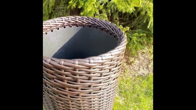 кашпо цилиндр