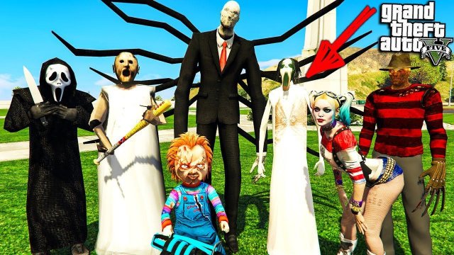 СЛЕНДЕРМЕН НАШЁЛ СЛЕНДЕРИНУ В ГТА 5 МОДЫ! SLENDERINA ОБЗОР МОДА В GTA 5! ИГРЫ ГТА ВИДЕО MODS