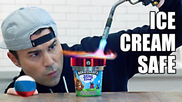 [Mark Rober] Неуязвимый Cейф для Мороженого [Марк Робер]