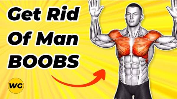5-МИНУТНАЯ Тренировка по сжиганию жира на груди (Избавьтесь от Мужских сисек).