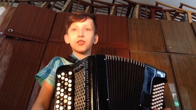 Известные песни на баяне #5