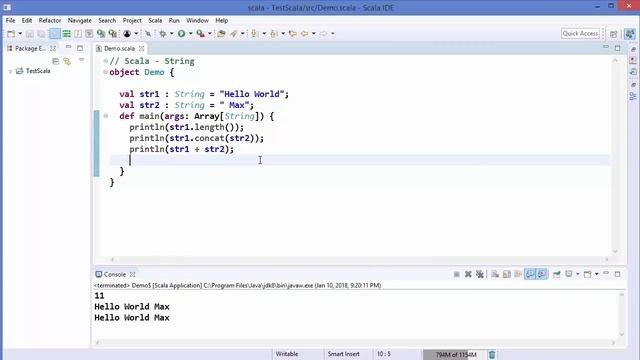 Scala Programming Tutorial | Learn Scala programming | Scala language