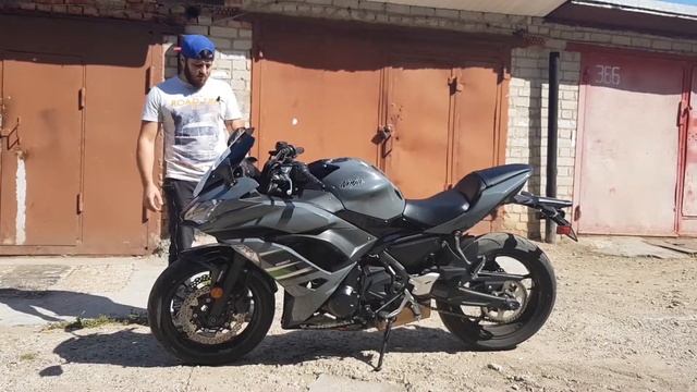 Лучший мотоцикл для новичка - Kawasaki ninja 650 2018 года !