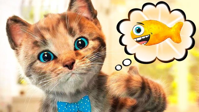 МОЙ МАЛЕНЬКИЙ КОТЕНОК мультик игра мультфильм для маленьких детей мальчиков и девочек Little Cat